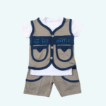 Baby T-shirts with Jacket | Set Of 3 | 12-24 months - Image 2
