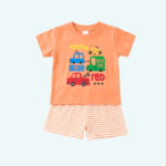 Baby T-shirt With Short | Set Of 2 | 12-24 Months - Image 2