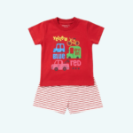 Baby T-shirt With Short | Set Of 2 | 12-24 Months - Image 3