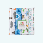 Baby Receiving Blanket 4 Pack | BOY DESIGN - Image 2